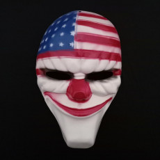 American Flag Smile mask